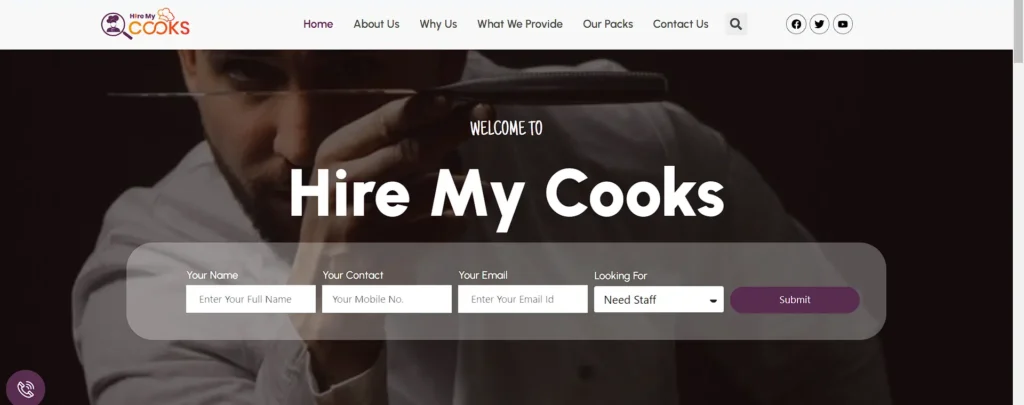 A hotels and chiefs finder website